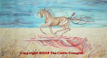 Horse watercolor